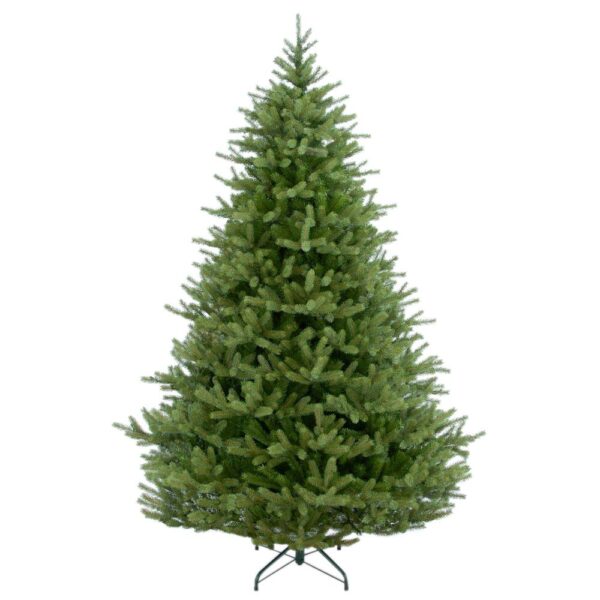 National Tree Company 7-1/2 ft. Feel Real Norway Spruce Hinged Artificial Christmas Tree