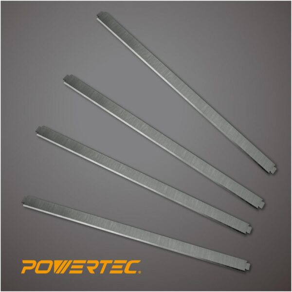 POWERTEC 13 in. High-Speed Steel Planer Knives for Ryobi Planer AP1301 (2-Sets) 4-Knives