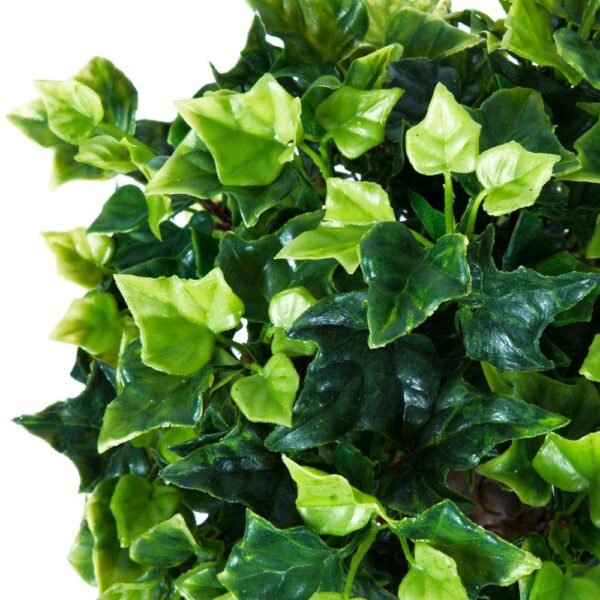 Pure Garden 30 in. English Ivy Single Ball Topiary Tree (2-Pack)