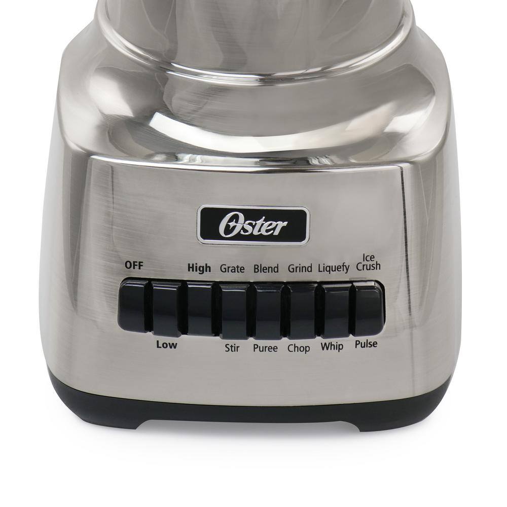 Oster Make it Fresh 48 oz. 10 Speed Silver Power Blender – Monsecta Depot