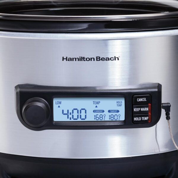 Hamilton Beach 6 Qt. Stainless Steel Slow Cooker
