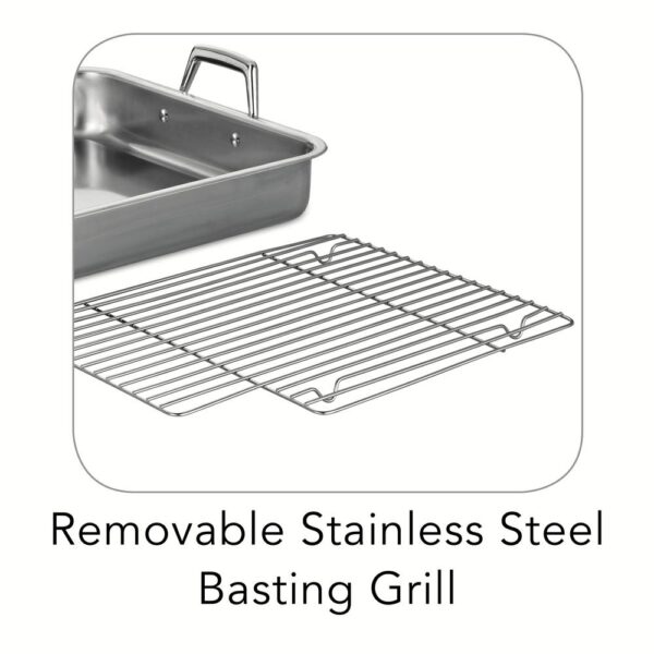 Tramontina Gourmet Prima 9.5 Qt. Stainless Steel Roasting Pan