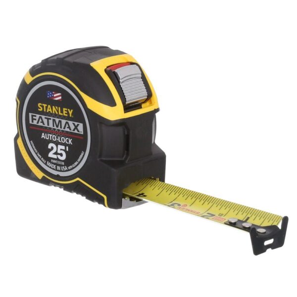 Stanley FATMAX 25 ft. x 1-1/4 in. Auto Lock Tape Measure (4-Pack)