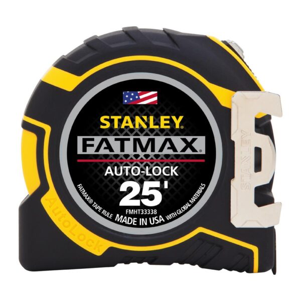 Stanley FATMAX 25 ft. x 1-1/4 in. Auto Lock Tape Measure (4-Pack)