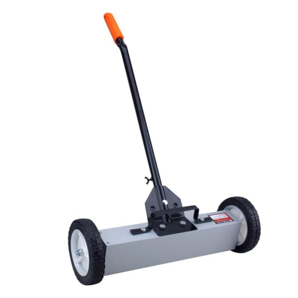 Steel Core 22 in. Magnetic Sweeper with Easy Clear One-Pull Release