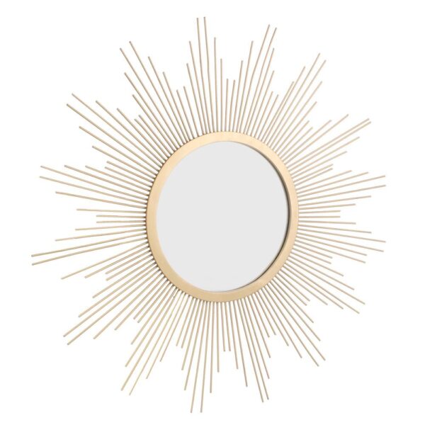 Stonebriar Collection Medium Irregular Gold Contemporary Mirror (23 in. H x 23 in. W)