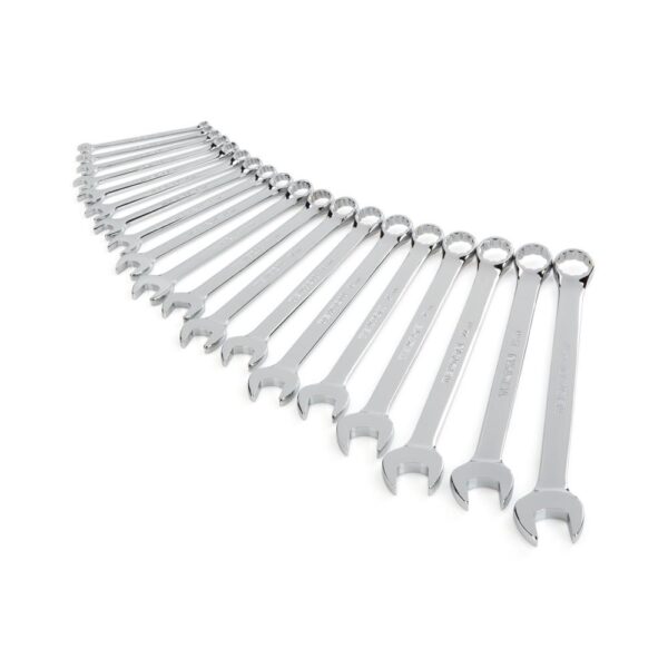 TEKTON 6 mm - 24 mm Combination Wrench Set (19-Piece)