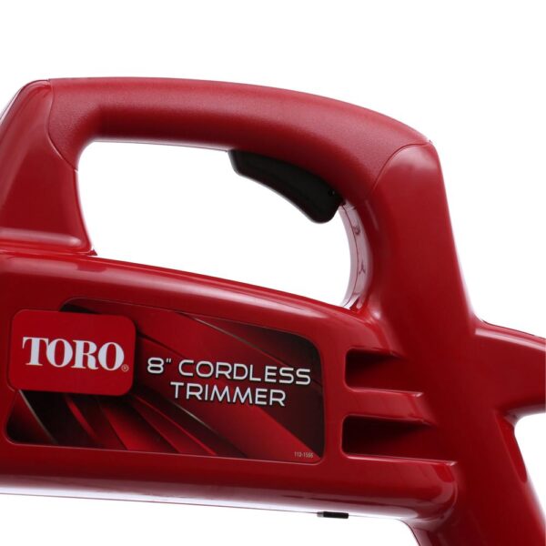 Toro 8 in. 12-Volt Cordless String Trimmer