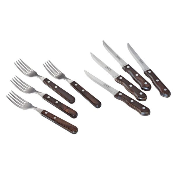 Tramontina Churrasco 8-Piece Steak Knife and Fork Set – Monsecta Depot
