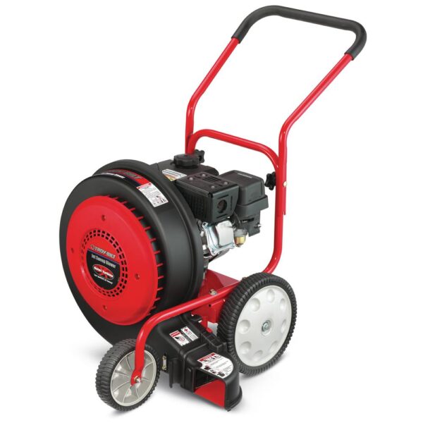 Troy-Bilt 150 MPH 1000 CFM 208 cc Walk-Behind Gas Blower with 90-Degree Front Discharge Chute