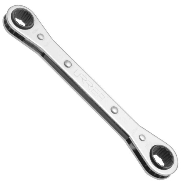 URREA 1/4 in. X 5/16 in. 12 Point Box End Ratcheting Wrench
