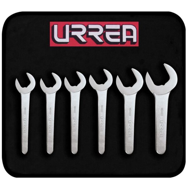 URREA Metric Service 41mm to 65mm Wrench Set (6-Piece)