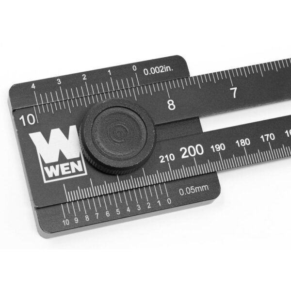 WEN 10 in. Aluminum Offset Marking Gauge and Layout Tool with Laser-Etched Scale