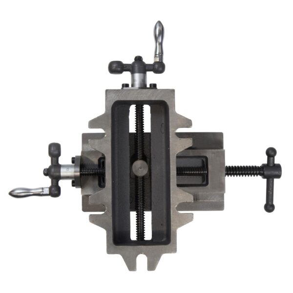 WEN 4.25 in. Compound Cross Slide Industrial Strength Benchtop and Drill Press Vise
