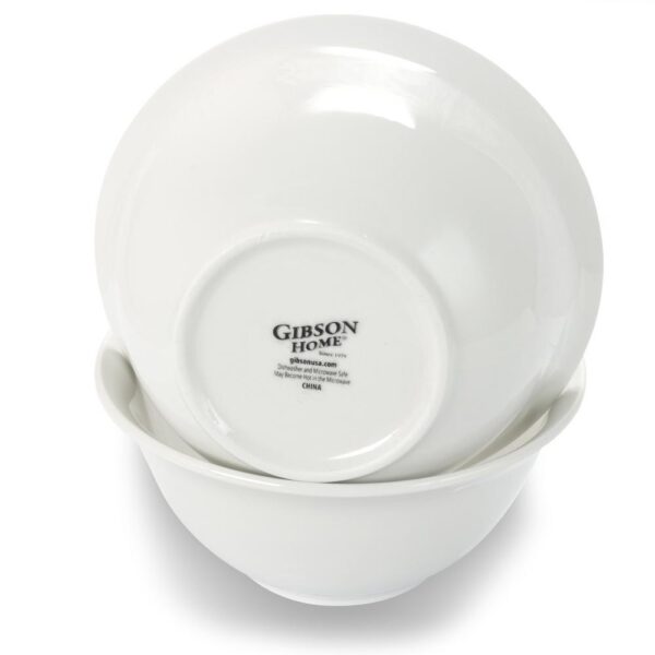 Gibson Home 7.5 in. x 3.25 in. All-Purpose Bowl (Set of 2)