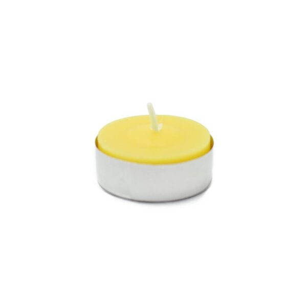 Zest Candle 1.5 in. Yellow Citronella Tealight Candles (100-Box)